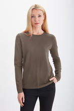 Load image into Gallery viewer, Pima Cotton Shaker Funnel Neck #71355