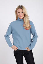 Load image into Gallery viewer, Pima Cotton Shaker Funnel Neck #71355