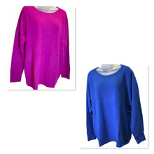 Load image into Gallery viewer, Plus-Size Cashmere Tunic Sweater #15-006