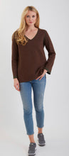 Load image into Gallery viewer, Pima Cotton Reversible V Tunic #191359