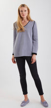 Load image into Gallery viewer, Pima Cotton Reversible V Tunic #191359
