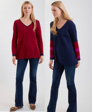 Load image into Gallery viewer, Pima Cotton Reversible V Tunic #191359