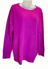 Load image into Gallery viewer, Plus-Size Cashmere Tunic Sweater #15-006