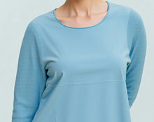 Load image into Gallery viewer, Pima Cotton Crew Neck Waffle-knit Tee #14337
