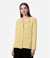 Load image into Gallery viewer, Pima Cotton Malino Button Jacket #14372

