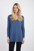 Load image into Gallery viewer, Cashmere V-Neck Tunic #181108
