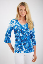 Load image into Gallery viewer, Scribble Print Below Elbow Flare Sleeves #183302
