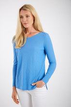 Load image into Gallery viewer, Cotton Slub V-Neck High-Low #183602
