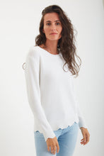 Load image into Gallery viewer, Scalloped Hem Seed-Stitch #193343
