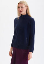 Load image into Gallery viewer, Cashmere Zip Jacket #201143
