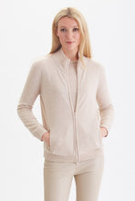 Load image into Gallery viewer, Cashmere Zip Jacket #201143
