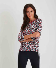 Load image into Gallery viewer, Pima Cotton Animal Print  Top #204320
