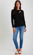 Load image into Gallery viewer, Pima Cotton Twisted Slit Neck #204331
