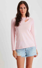 Load image into Gallery viewer, Pima Cotton Twisted Slit Neck #204331
