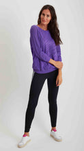Load image into Gallery viewer, Pima Cotton Zebra Textured Crew Neck #204338

