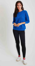 Load image into Gallery viewer, Pima Cotton Zebra Textured Crew Neck #204338
