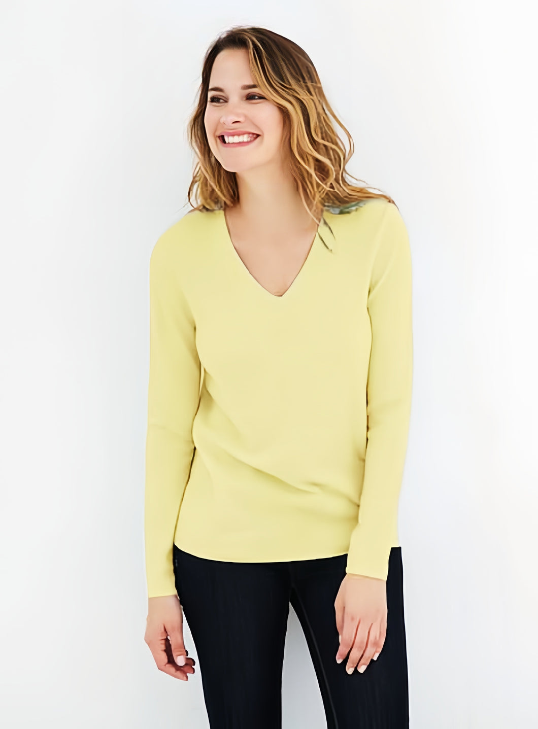 Classic V Neck Cashmere #31175