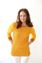Load image into Gallery viewer, Pima Cotton Grid Rib Crew Neck #33368
