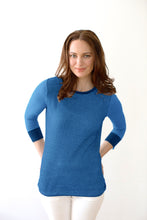 Load image into Gallery viewer, Pima Cotton Grid Rib Crew Neck #33368
