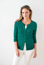 Load image into Gallery viewer, Pima Cotton Plaited Cardigan #34383
