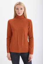 Load image into Gallery viewer, Pima Cotton Long Sleeve Turtle Neck #71353
