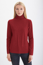 Load image into Gallery viewer, Pima Cotton Long Sleeve Turtle Neck #71353
