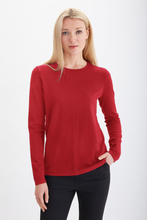 Load image into Gallery viewer, Pima Cotton Shaker Crew Neck #71354B
