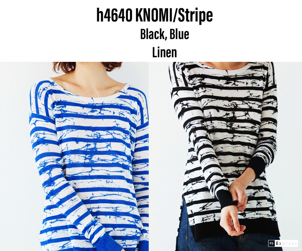 Stripe Linen Print #H4640