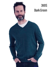 Load image into Gallery viewer, Men&#39;s Cashmere V-Neck Sweater #3101S
