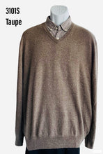 Load image into Gallery viewer, Men&#39;s Cashmere V-Neck Sweater #3101S
