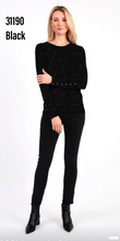 Load image into Gallery viewer, Women Cashmere Cuff Button Sweater #31190 TT
