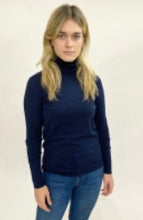 Load image into Gallery viewer, Pima Cotton Long Sleeve Turtle Neck #71353
