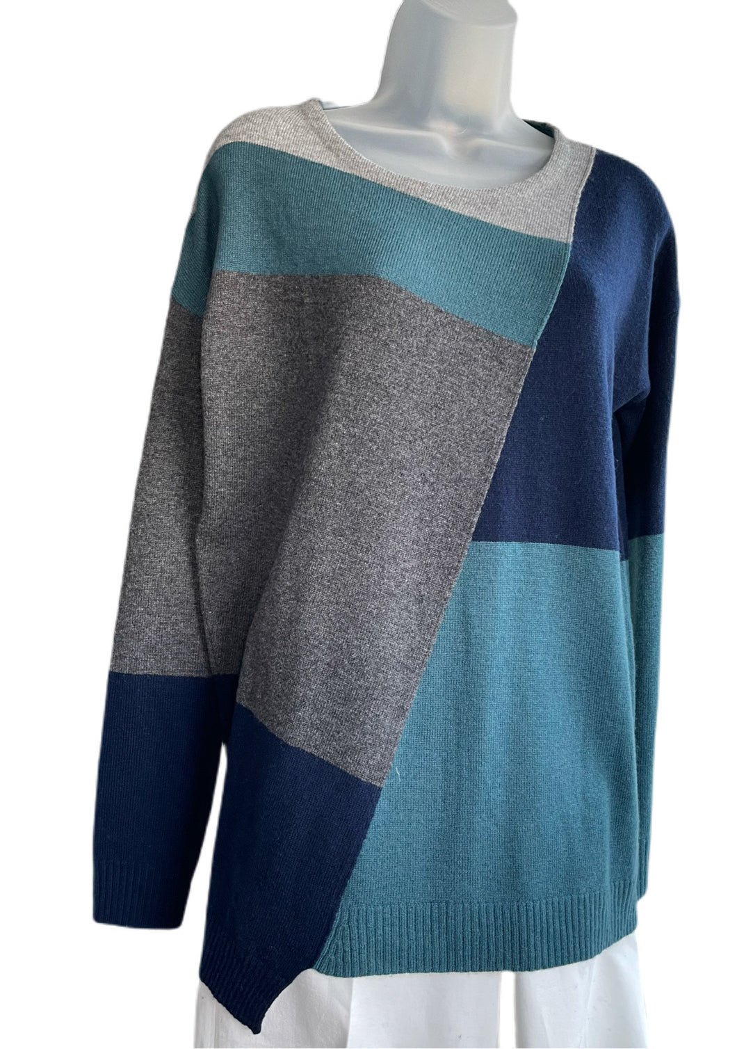 Close-Out Sale Multi-color Block Pullover #C1818