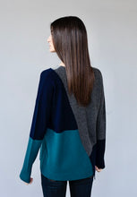 Load image into Gallery viewer, Close-Out Sale Multi-color Block Pullover #C1818
