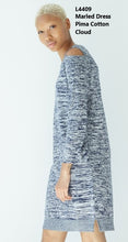 Load image into Gallery viewer, Closed-out: Marled Dress in Cotton/Cashmere #L4409
