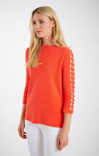 Load image into Gallery viewer, Half Milano Boatneck Open Hole Sleeve #183326
