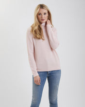 Load image into Gallery viewer, Cashmere Waffle Stitch Funnel Neck #191729
