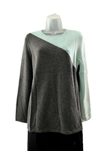 Load image into Gallery viewer, Intarsia Crew Neck Cashmere #201141
