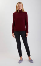 Load image into Gallery viewer, Cashmere Waffle Stitch Funnel Neck #191729
