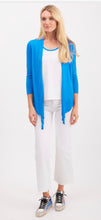 Load image into Gallery viewer, Pima Cotton Cardigan with Attached Shell #194305
