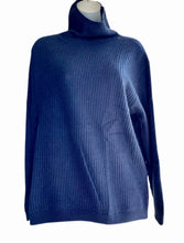 Load image into Gallery viewer, Cashmere Waffle Stitch Funnel Neck #191729
