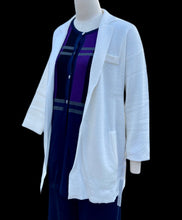 Load image into Gallery viewer, Pima Cotton Checkered Open Blazer #L4322
